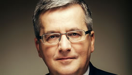 Polish President Bronislaw Komorowski.