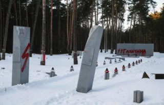 The Polish cemetery in Bykovnia near Kiev has been vandalized. Unknown perpetrators painted signs that, among other things, praise SS-Galizien – TVP Info reported.